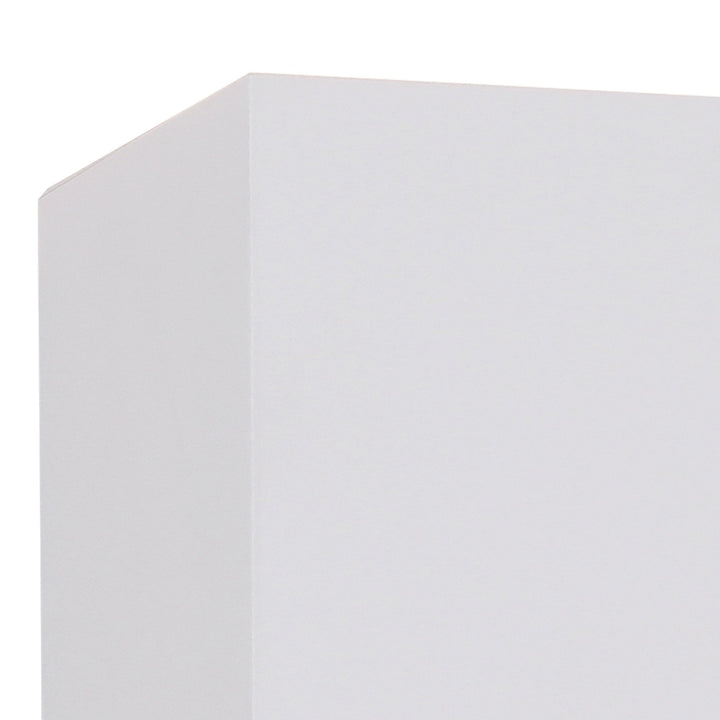 Mantra M7648 Davos Outdoor Square Wall Lamp 2 x 6W LED Sand White