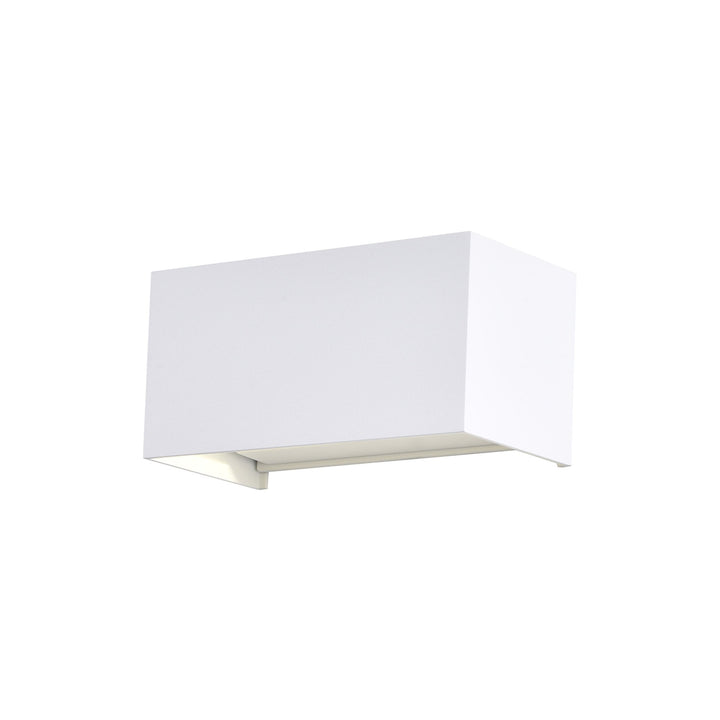 Mantra M7820 Davos Outdoor Rectangle Wall Lamp 4 x 6W LED White