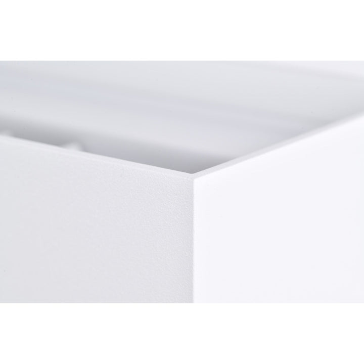 Mantra M7820 Davos Outdoor Rectangle Wall Lamp 4 x 6W LED White