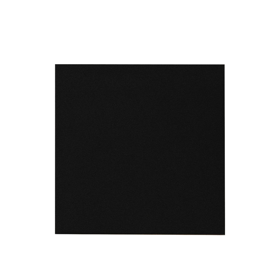 Mantra M7653 Davos Outdoor XL Square Wall Lamp 2 Light LED Sand Black