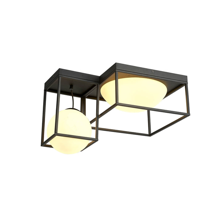 Mantra M7601 Desigual Semi Flush 4 Light Matt Black