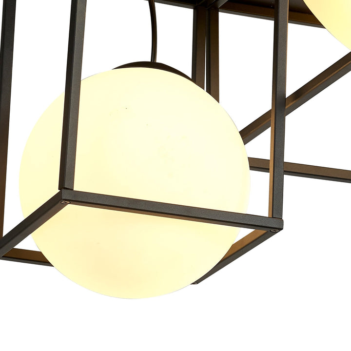 Mantra M7601 Desigual Semi Flush 4 Light Matt Black