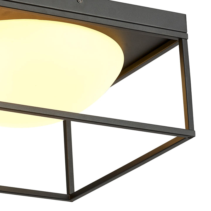 Mantra M7601 Desigual Semi Flush 4 Light Matt Black