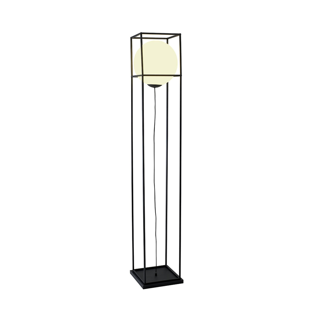 Mantra M7613 Desigual Large Floor Lamp 1 Light Matt Black