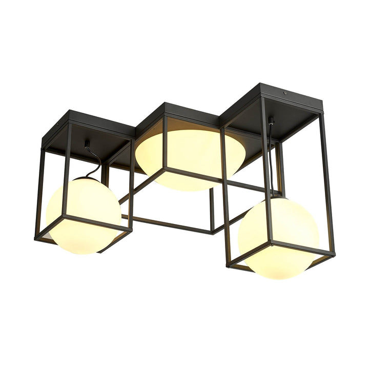 Mantra M7600 Desigual Semi Flush 5 Light Matt Black