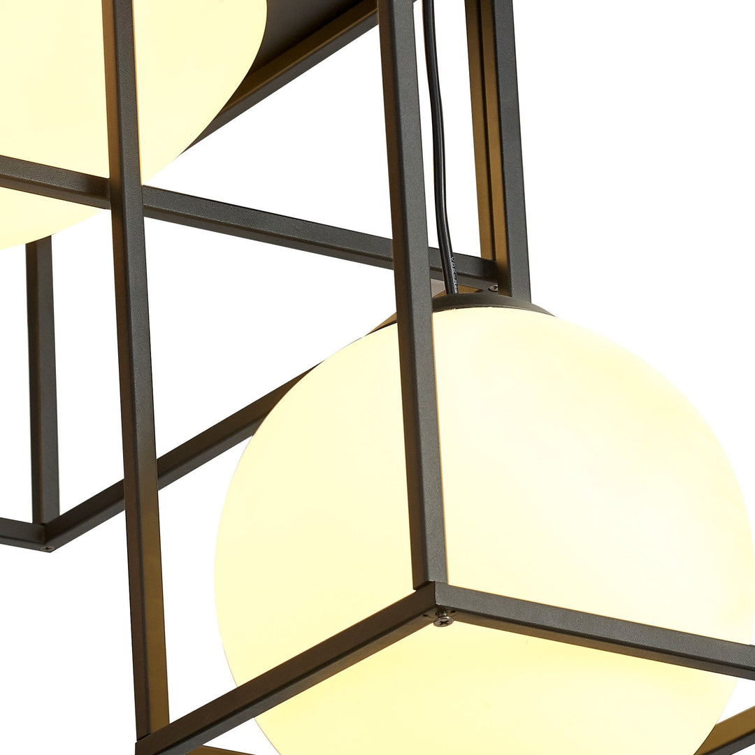 Mantra M7600 Desigual Semi Flush 5 Light Matt Black