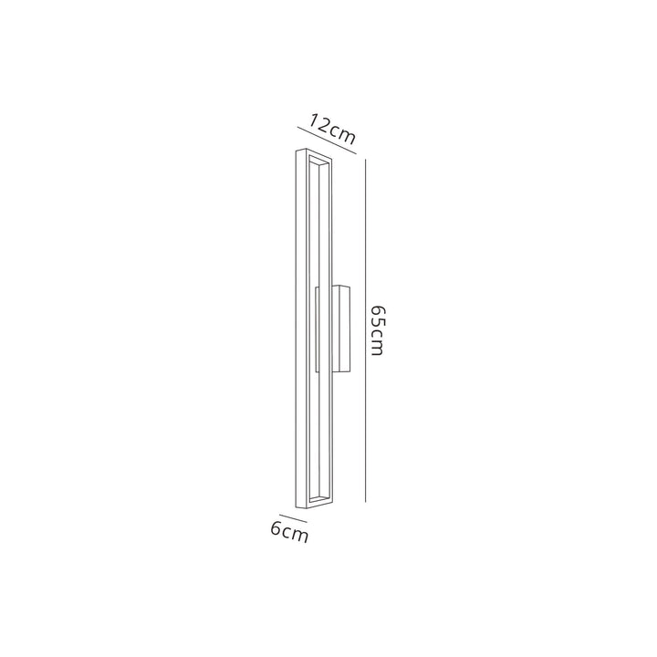 Mantra M7176 Durban Wall Lamp 20W LED Black