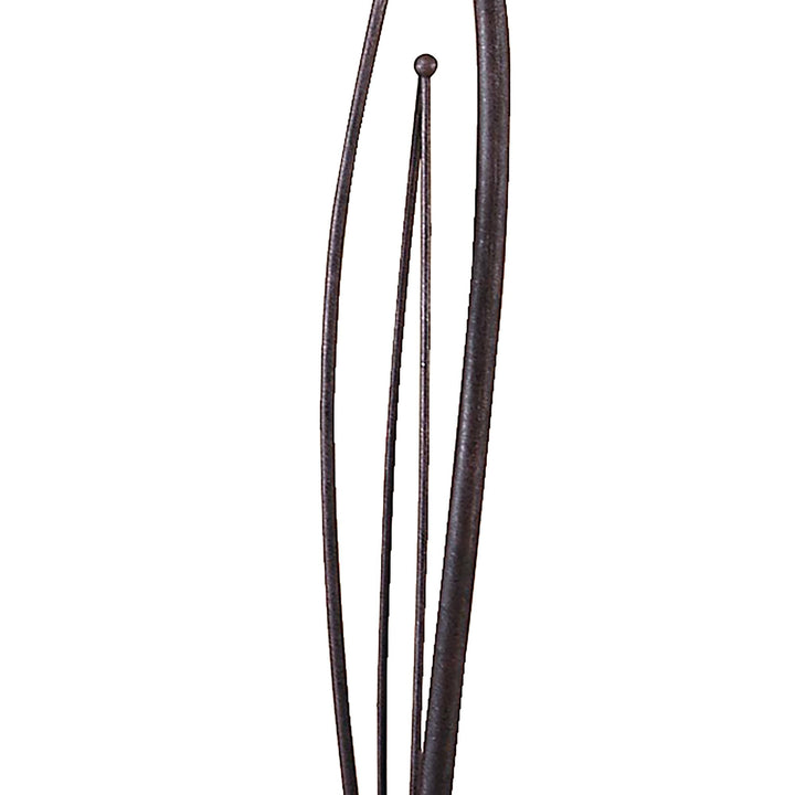 Mantra M2726 Estilo Floor Lamp 2 Light E14 Brown/Black Oxide