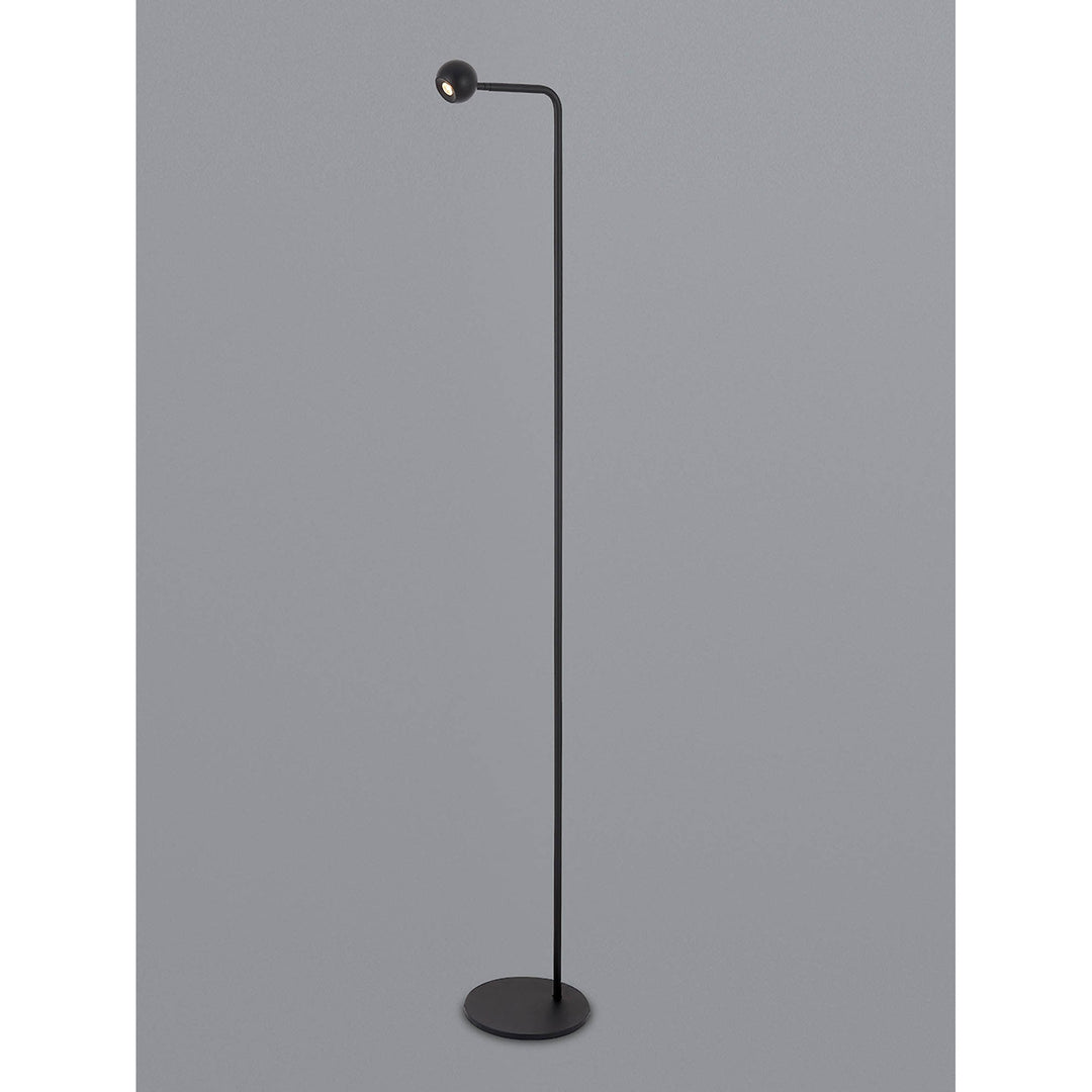 Mantra M7512 Eyes 125.5cm Floor Lamp 6W LED Sand Black