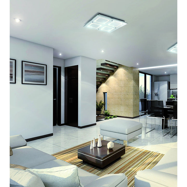Mantra M5114 Diamante Ceiling LED White Acrylic