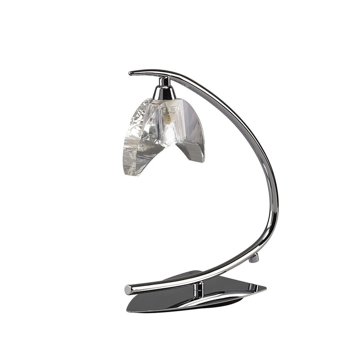Mantra M1458 Eclipse Table Lamp 1 Light Polished Chrome