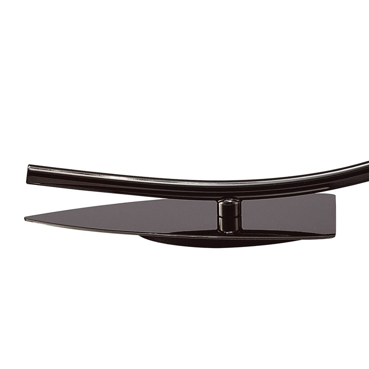 Mantra M1458BC Eclipse Table Lamp 1 Light Black Chrome