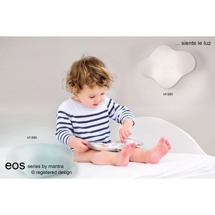 Mantra M1881 Eos Ceiling 6 Light Outdoor White