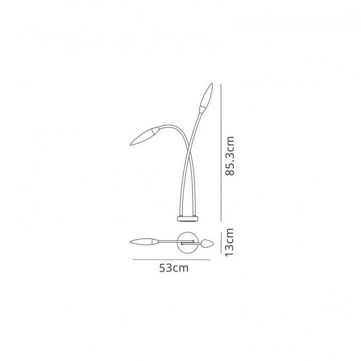 Mantra M6545 Espiga Floor Lamp IP65 Anthracite