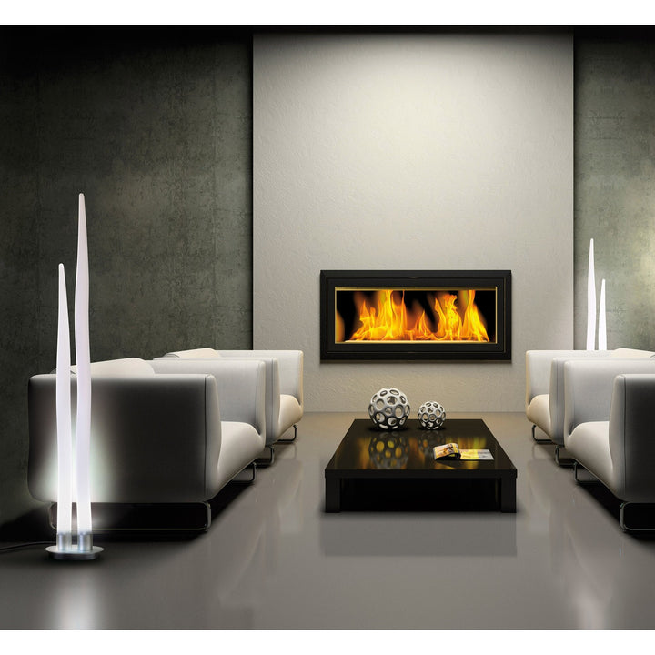 Mantra M1682 Estalacta Table Lamp 3 Light Indoor Silver/Opal White