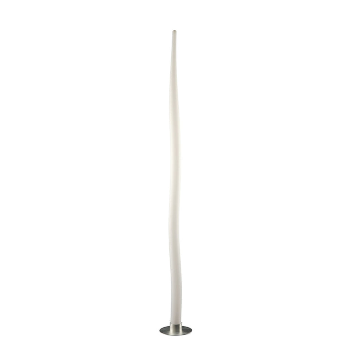 Mantra M1734 Estalacta Floor Lamp 1 Light GU10 Indoor/Outdoor Silver/Opal White