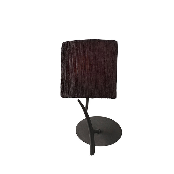 Mantra M1154/BS Eve Wall 1 Light Anthracite Black Shade