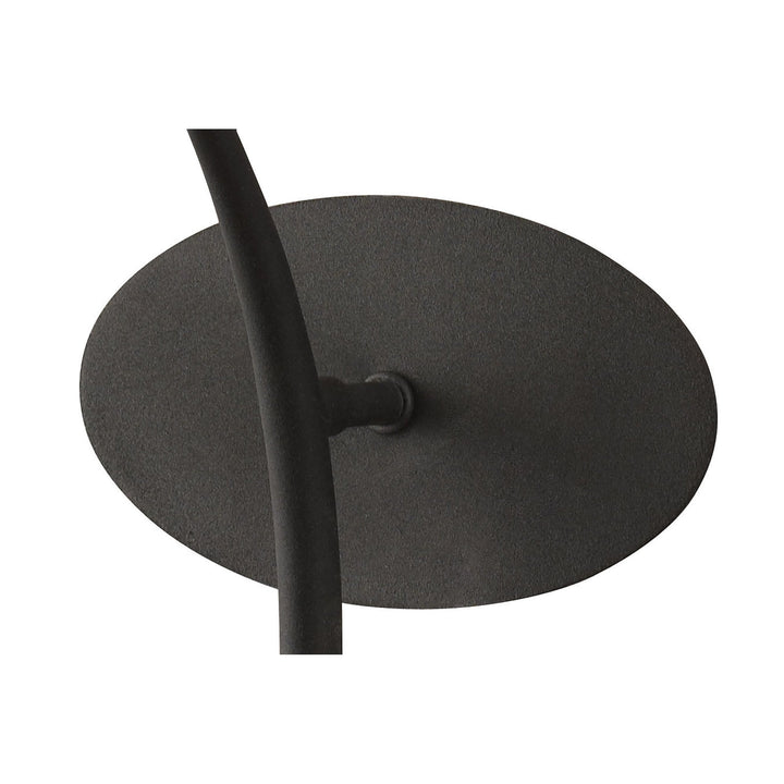 Mantra M1154/BS Eve Wall 1 Light Anthracite Black Shade