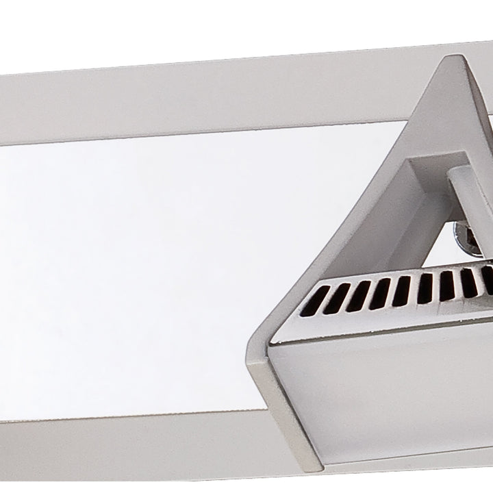 Mantra M8103/1 Filippo Linear Spot Light 4 Light LED 20W Matt White/Polished Chrome