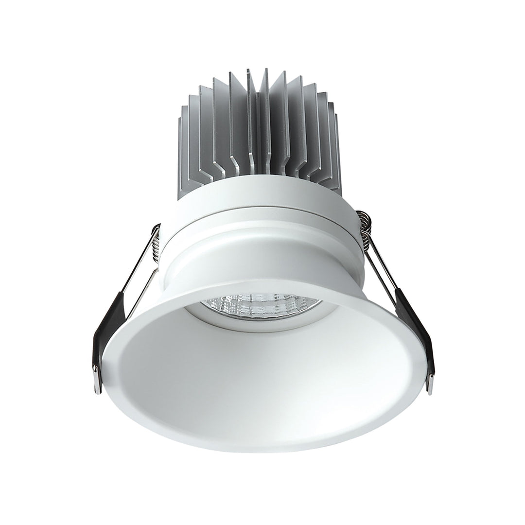 Mantra MC0072 Formentera Recessed Downlight 8.2cm Round 7W COB LED Matt White