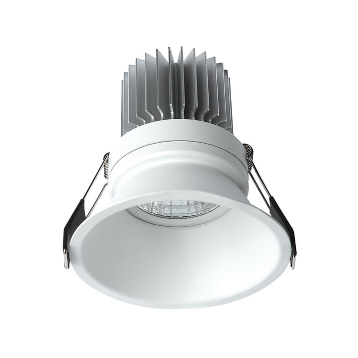 Mantra MC0073 Formentera Recessed Downlight 10.8cm Round 12W COB LED Matt White