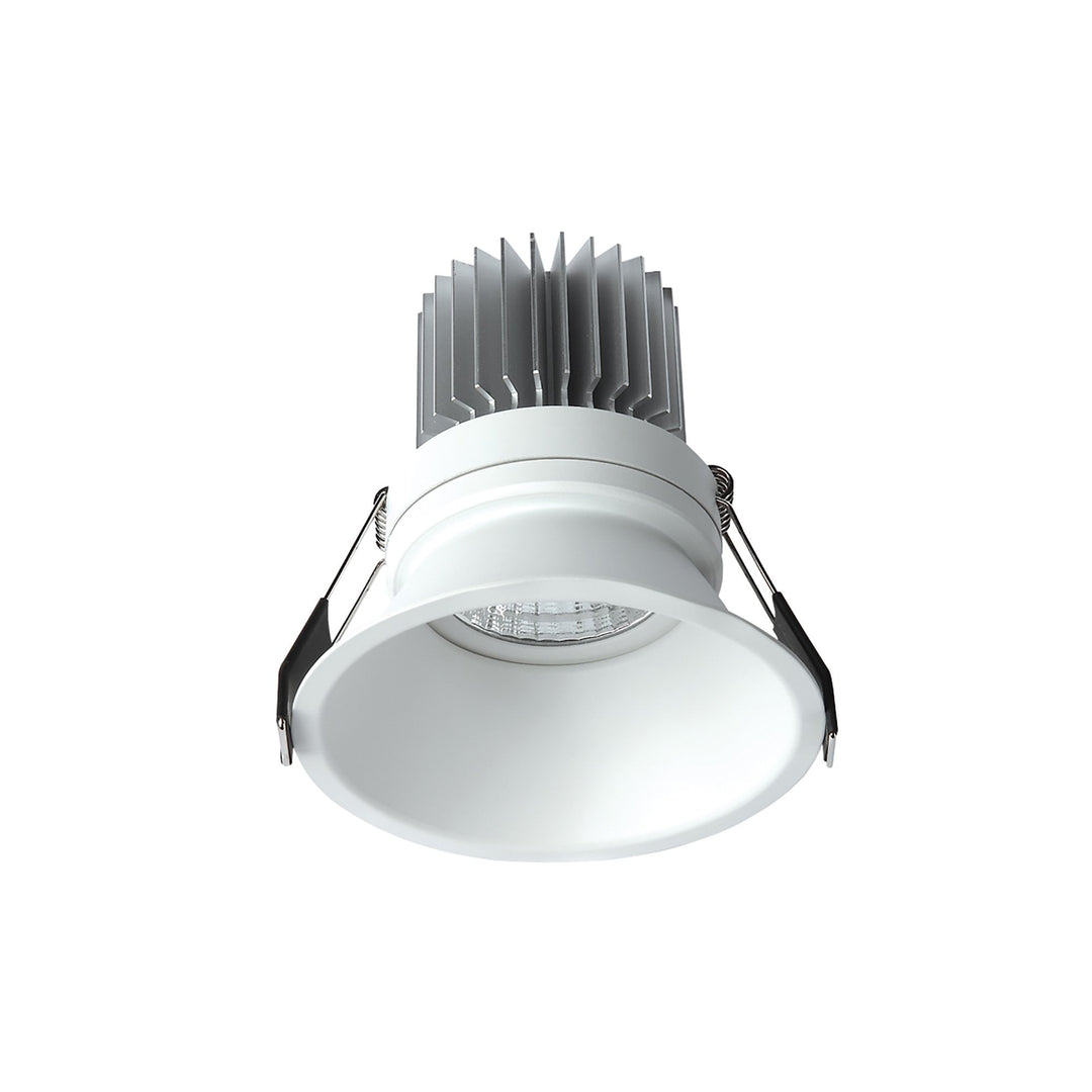 Mantra MC0071 Formentera Recessed Downlight 8.2cm Round 7W COB LED Matt White