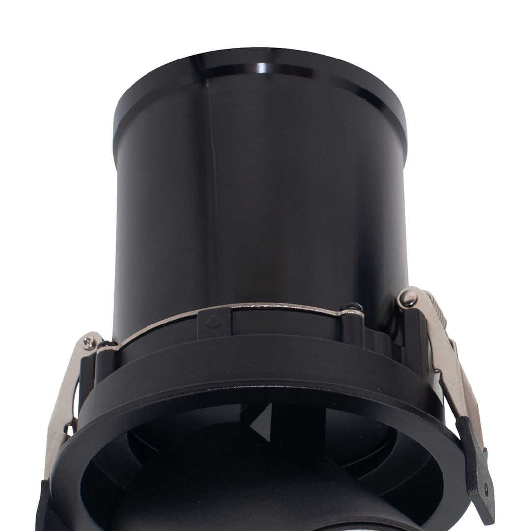 Mantra M7834 Garda Retractable Recessed Swivel Spotlight 12W Black