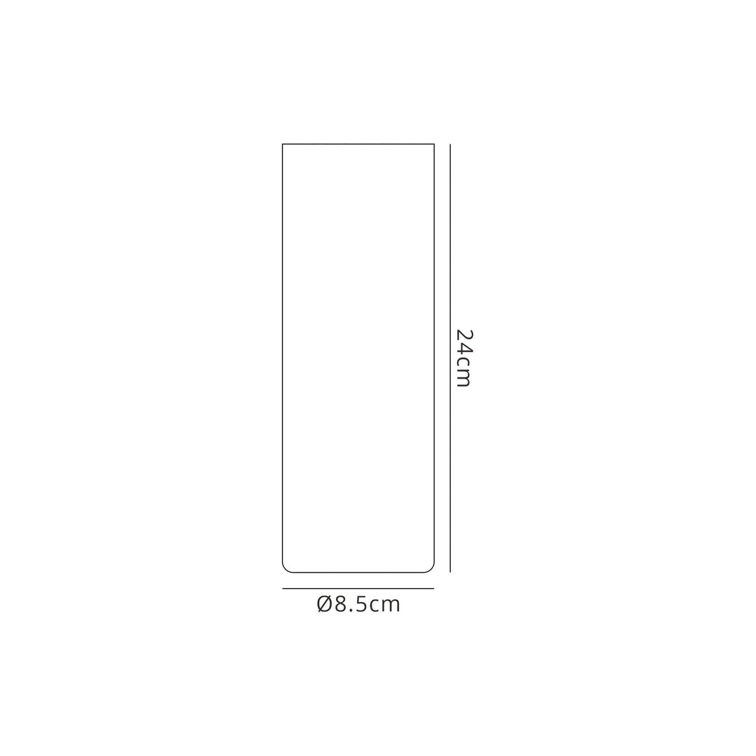 Mantra M7735 Glaciar Spotlight 24cm 9W LED White