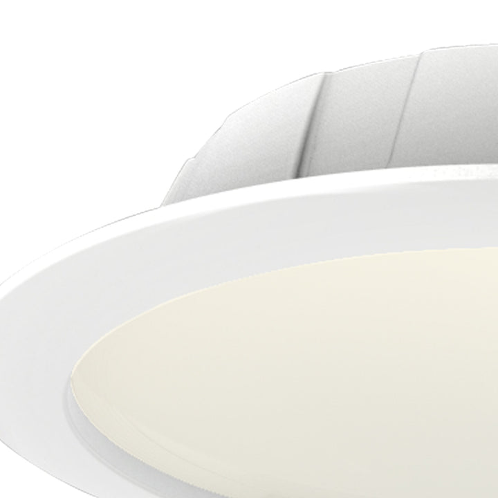 Mantra M6390 Graciosa Bathroom 23.5cm Round LED Downlight 24.5W White