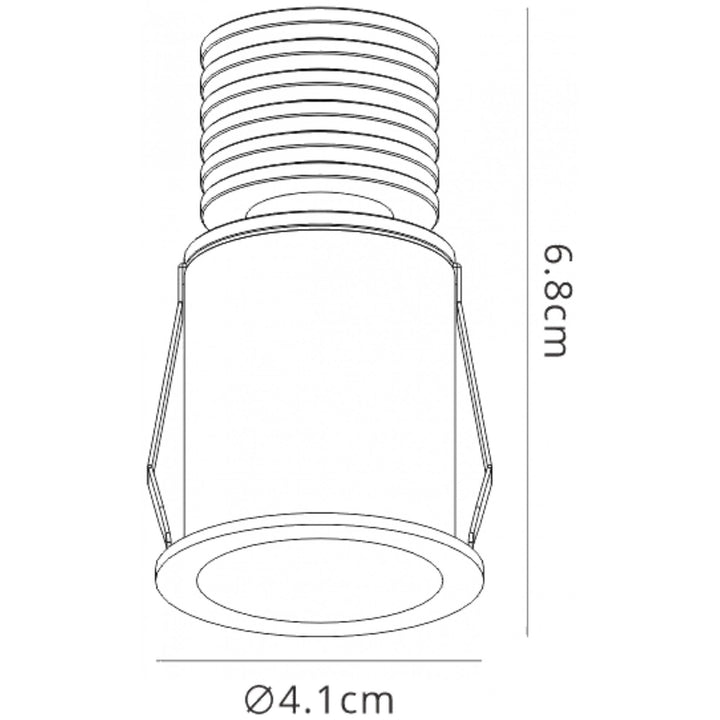 Mantra M6855 Guincho Outdoor Spotlight 3W LED Sand White