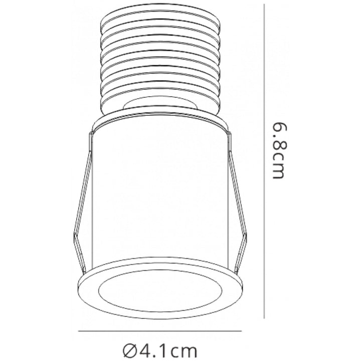 Mantra M6859 Guincho Outdoor Spotlight 3W LED Sand White