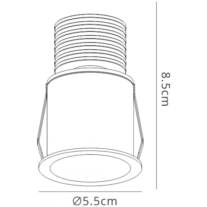 Mantra M6861 Guincho Outdoor Spotlight 5W LED Sand White