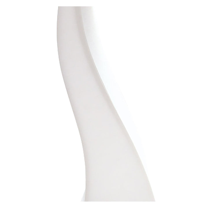 Mantra M1327 Flame Table Lamp 1 Light E27 Large Indoor Opal White