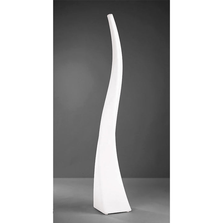 Mantra M1400 Flame Floor Lamp 4+1 Light GU10/E27 Outdoor Opal White