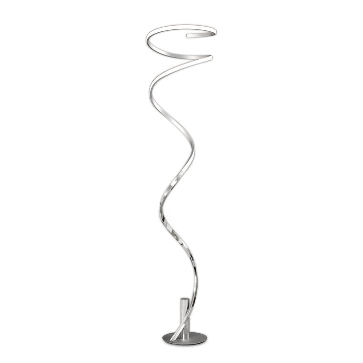 Mantra M6100 Helix Floor Lamp Silver