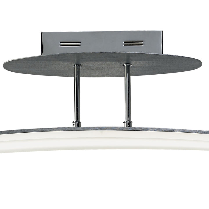 Mantra M4083 Hemisferic Semi Ceiling LED Bar Satin Aluminium
