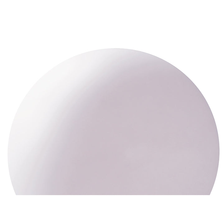 Mantra M1391 Huevo Ball Table Lamp 1 Light E27 Medium Outdoor Opal White
