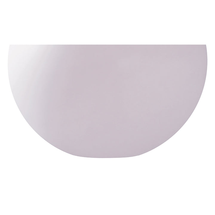 Mantra M1391 Huevo Ball Table Lamp 1 Light E27 Medium Outdoor Opal White