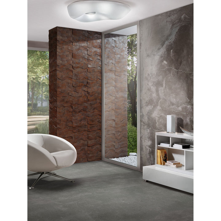 Mantra M1394 Huevo Ball Table Lamp 1 Light E27 Large Outdoor Opal White