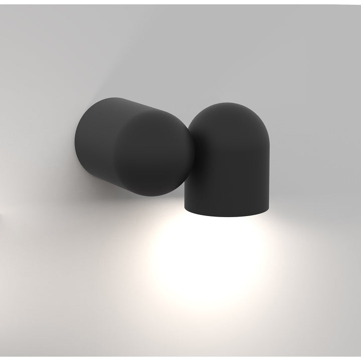 Mantra M7295 Ios Adjustable Spotlight Wall Lamp 1 Light Black
