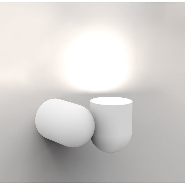 Mantra M7294 Ios Adjustable Spotlight Wall Lamp 1 Light White