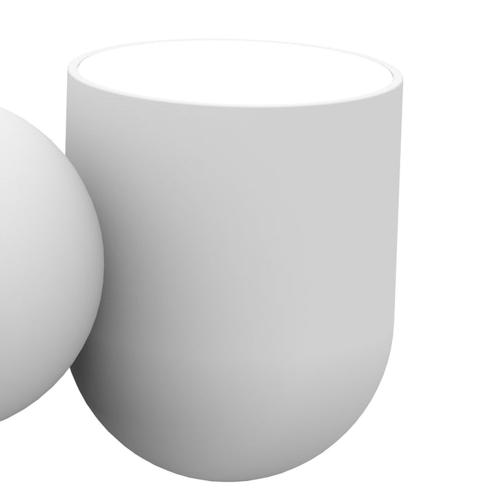 Mantra M7294 Ios Adjustable Spotlight Wall Lamp 1 Light White