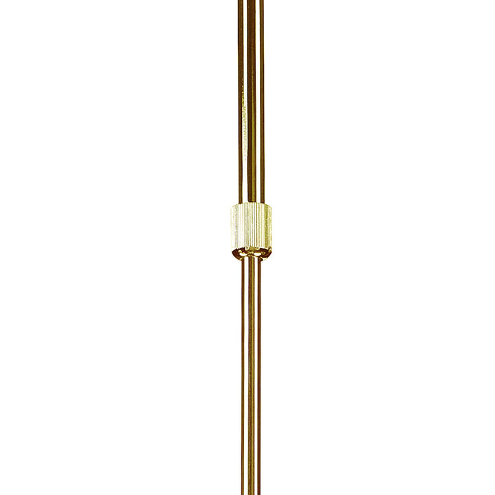 Mantra M8272/1 Juno Telescopic 5 Light 30W LED Satin Gold/Frosted Acrylic/Gold
