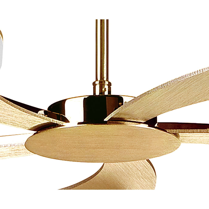 Mantra M8272/1 Juno Telescopic 5 Light 30W LED Satin Gold/Frosted Acrylic/Gold