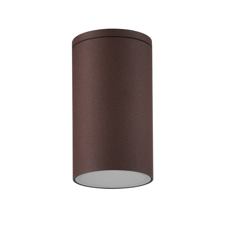 Mantra M7903 Kandanchu Outdoor Tall Round Ceiling Spotlight 1 Light Rust Brown