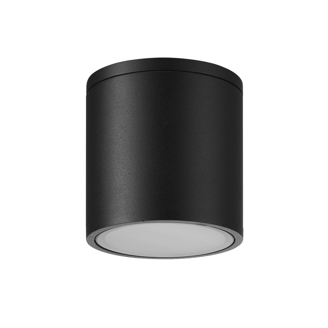 Mantra M7906 Kandanchu Outdoor Short Round Ceiling Spotlight 1 Light Sand Black