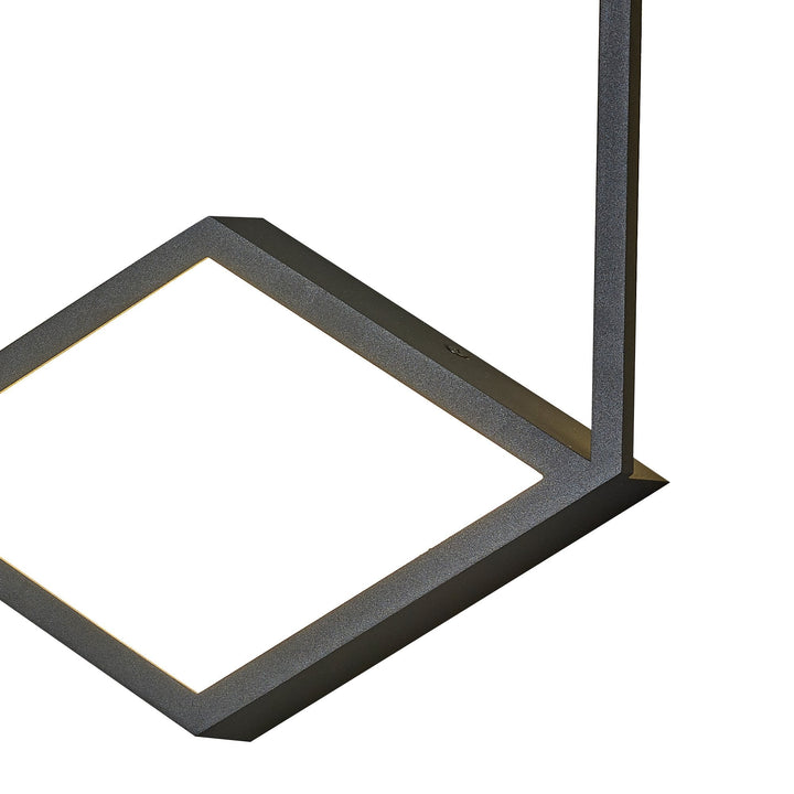 Mantra M7593 Kubick Ceiling/Wall Light Dimmable 24W LED Black