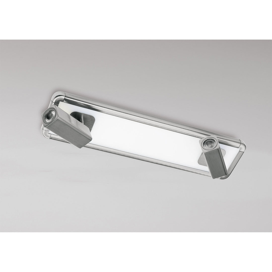 Mantra M5254 Ibiza Ceiling/Wall 2 Spotlights LED Satin Nickel