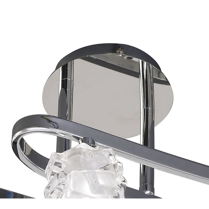 Mantra M1843 Ice Ceiling 4 Light Polished Chrome