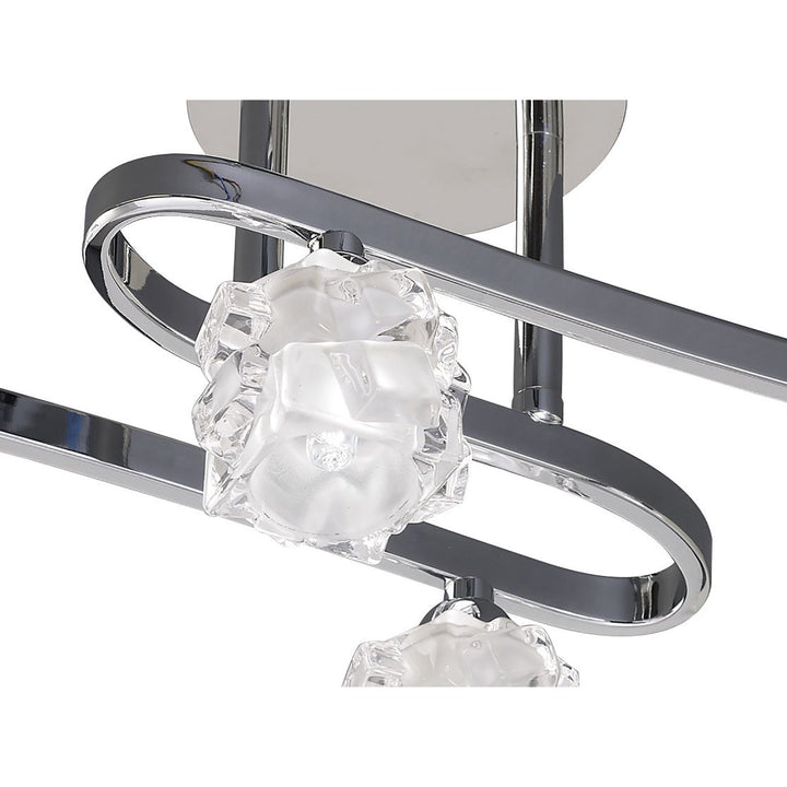 Mantra M1843 Ice Ceiling 4 Light Polished Chrome